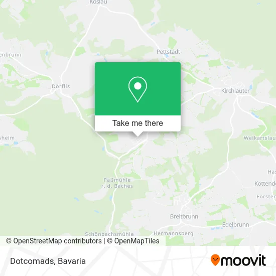 Dotcomads map