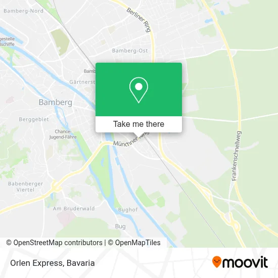 Orlen Express map