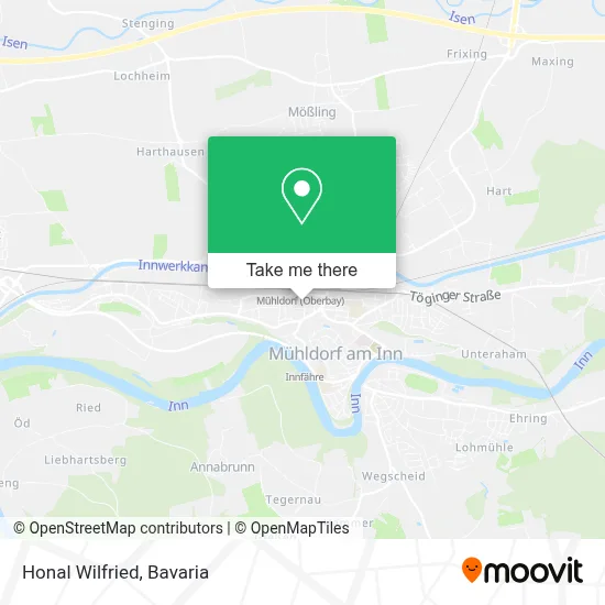 Honal Wilfried map