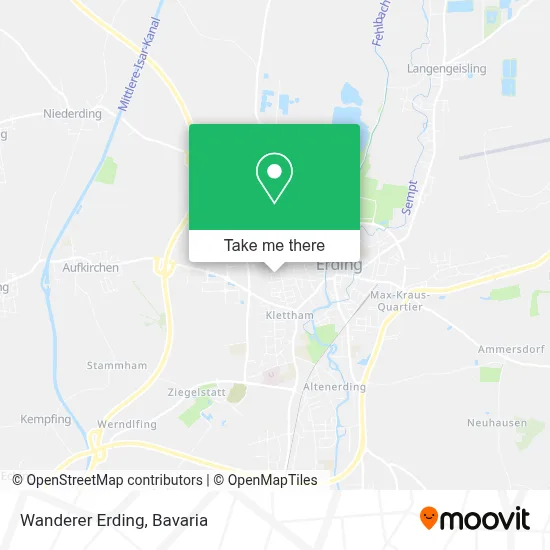 Wanderer Erding map