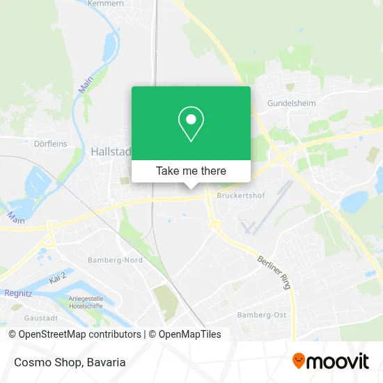 Cosmo Shop map