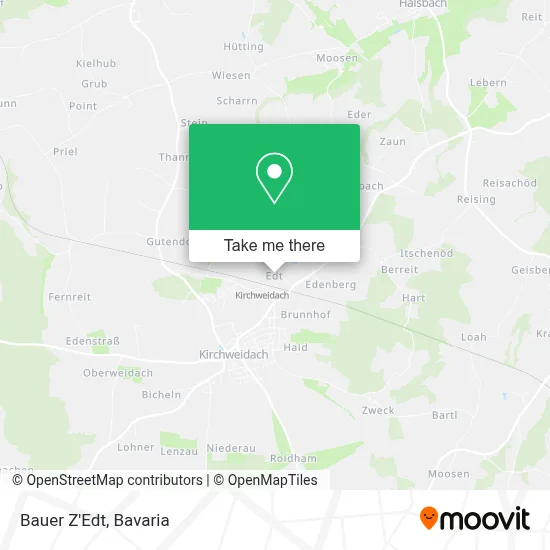 Bauer Z'Edt map