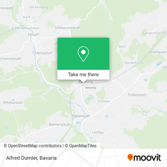 Alfred Dumler map