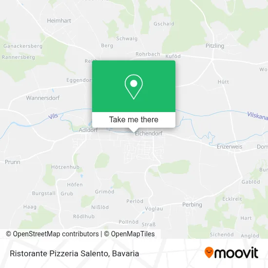 Ristorante Pizzeria Salento map