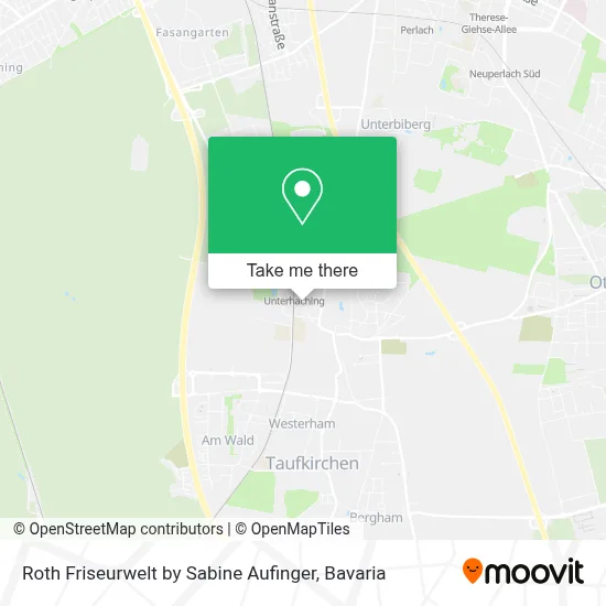 Roth Friseurwelt by Sabine Aufinger map