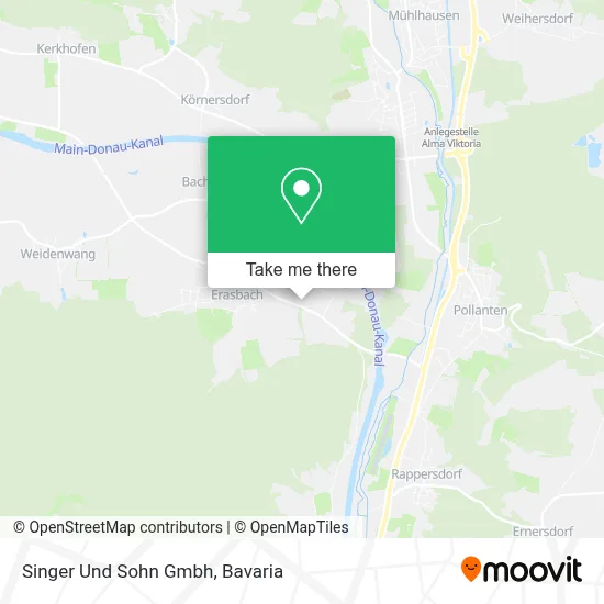 Singer Und Sohn Gmbh map