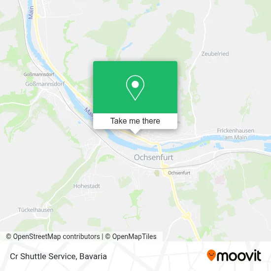 Cr Shuttle Service map