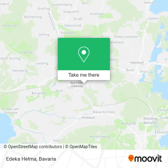 Edeka Helma map