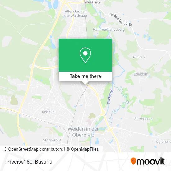 Precise180 map