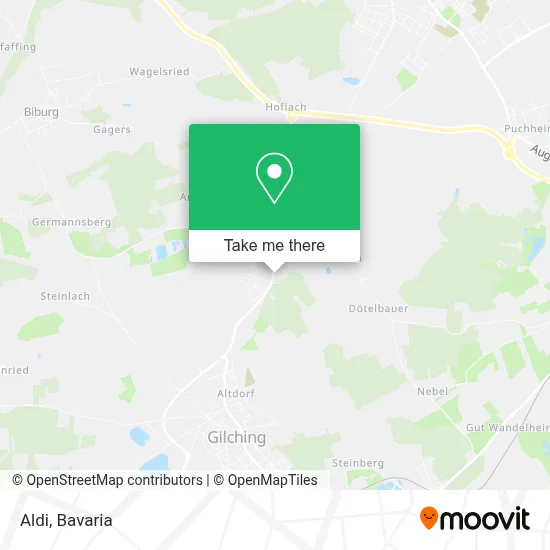 Aldi map