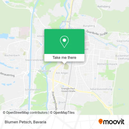 Blumen Petsch map