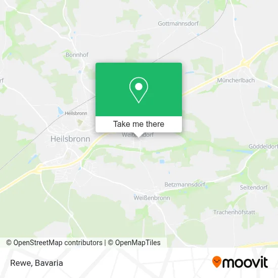 Rewe map