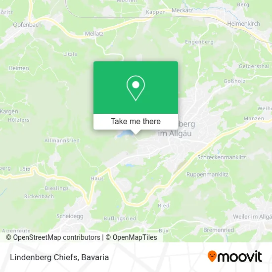 Lindenberg Chiefs map