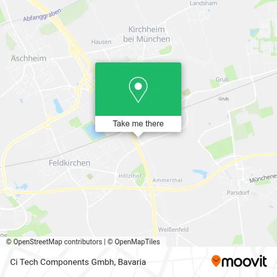 Ci Tech Components Gmbh map