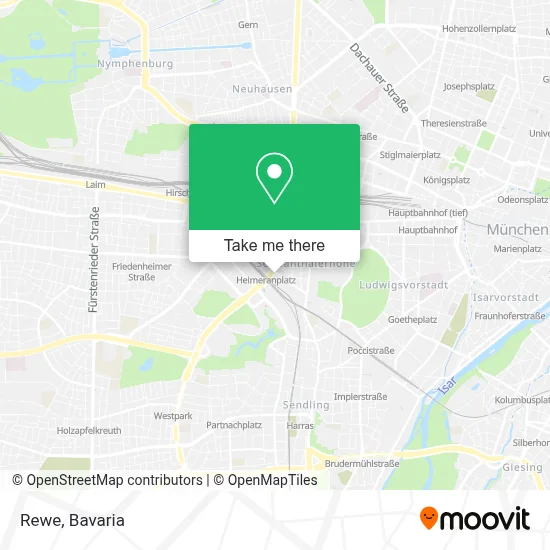 Rewe map