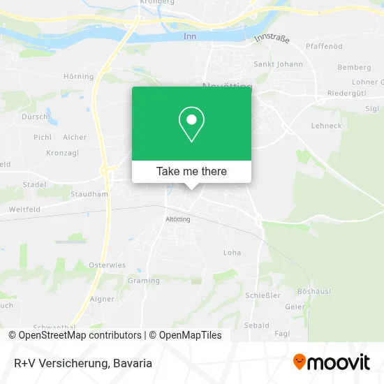 R+V Versicherung map