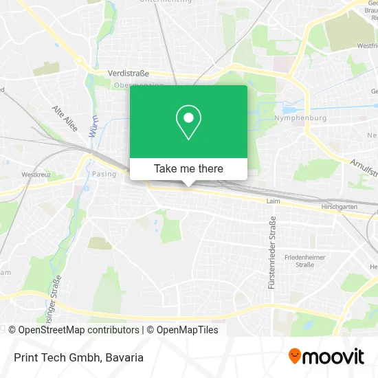 Print Tech Gmbh map