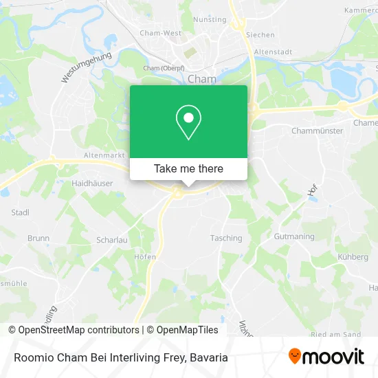 Roomio Cham Bei Interliving Frey map