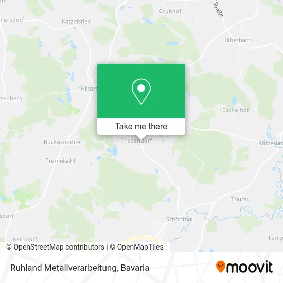 Ruhland Metallverarbeitung map
