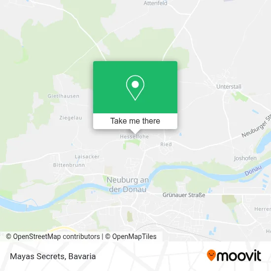 Mayas Secrets map