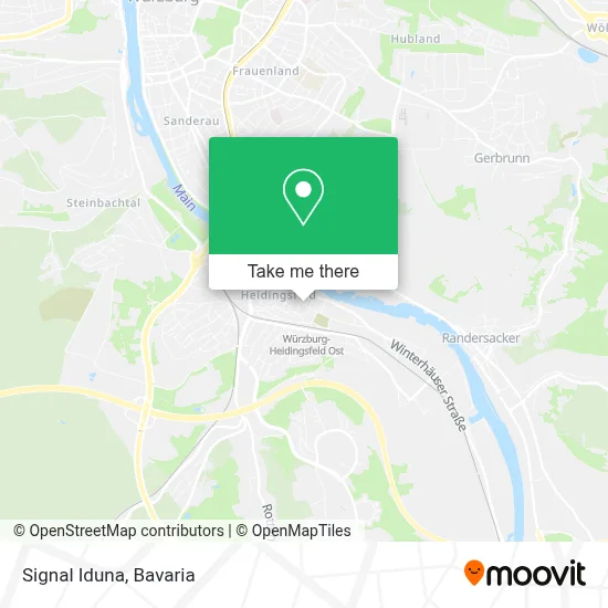 Signal Iduna map