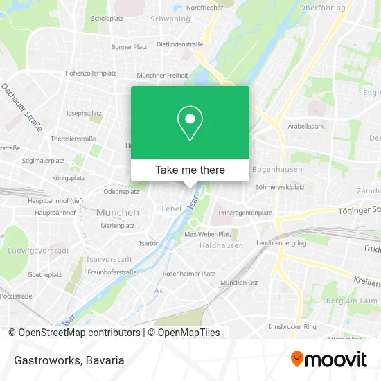 Gastroworks map