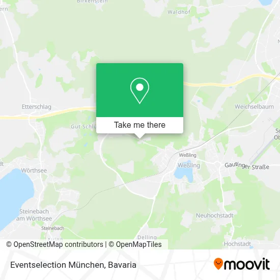 Eventselection München map