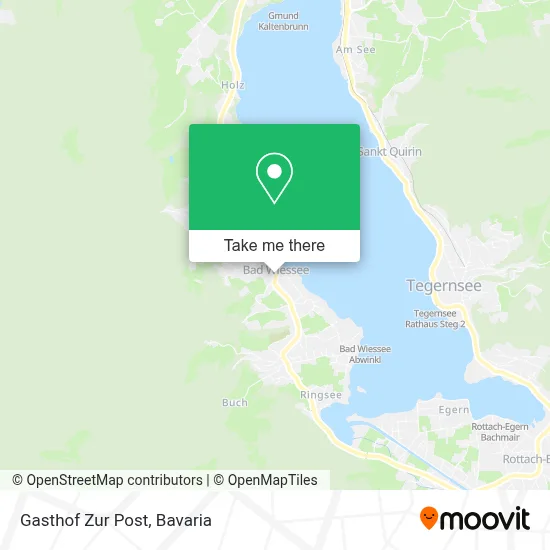 Gasthof Zur Post map