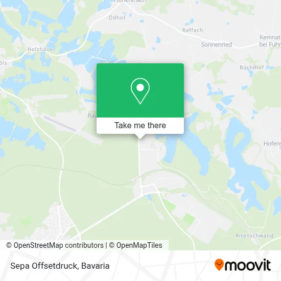 Sepa Offsetdruck map
