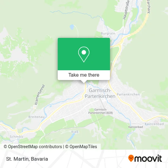 St. Martin map
