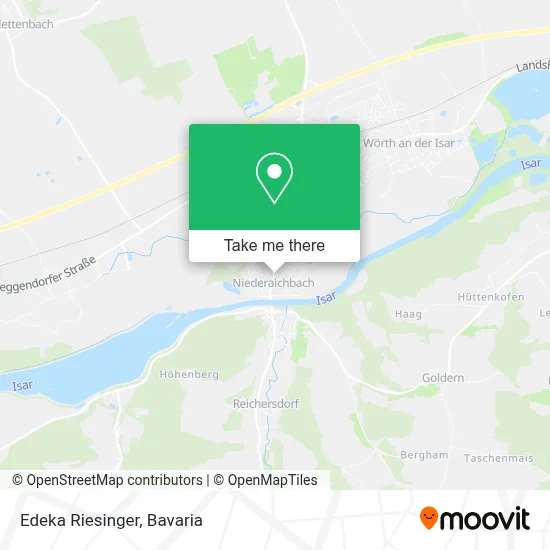 Edeka Riesinger map