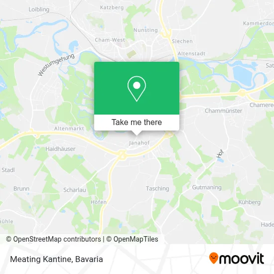 Meating Kantine map
