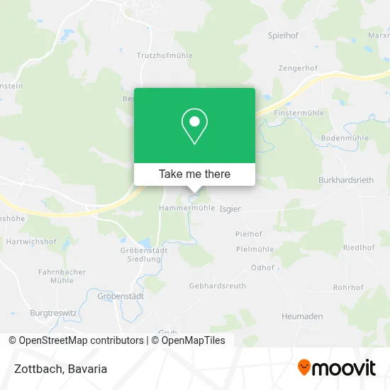Zottbach map