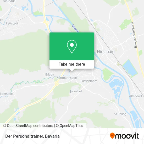 Der Personaltrainer map