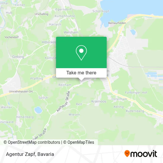 Agentur Zapf map