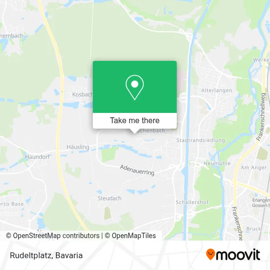 Rudeltplatz map