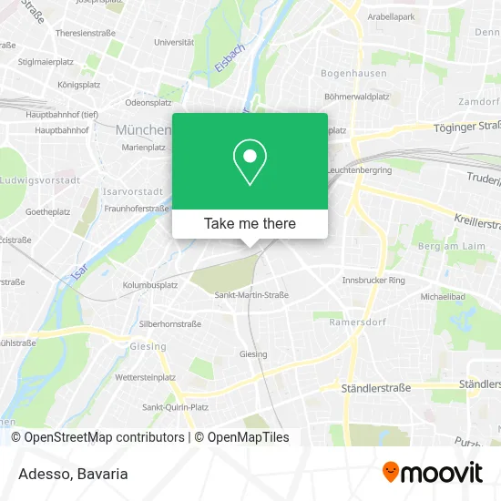 Adesso map