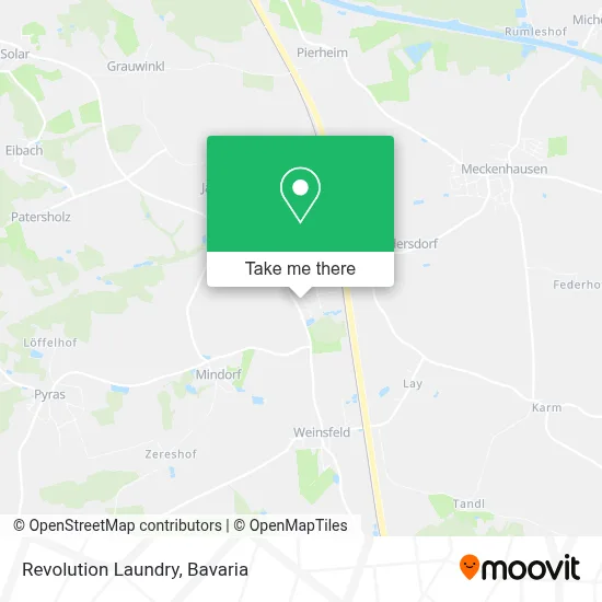 Revolution Laundry map
