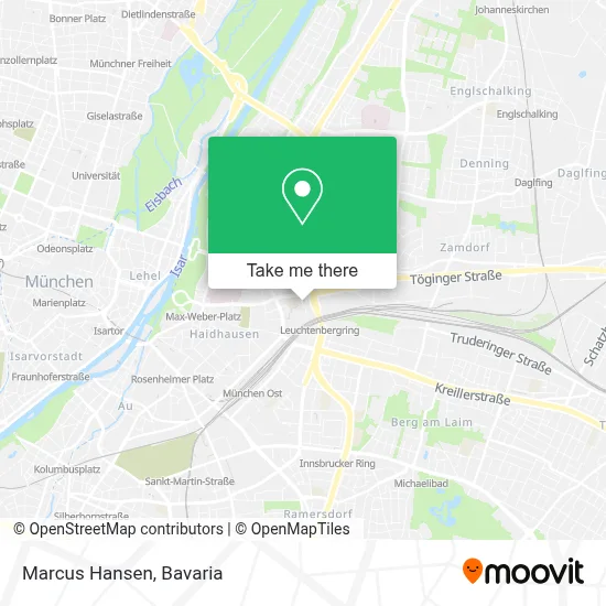 Marcus Hansen map
