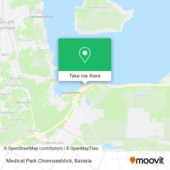 Medical Park Chiemseeblick map