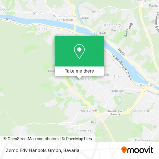 Zemo Edv Handels Gmbh map