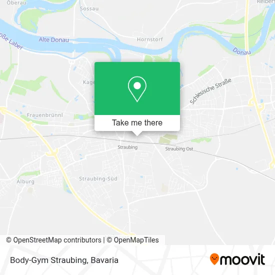 Body-Gym Straubing map