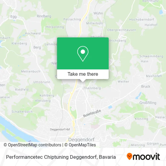 Performancetec Chiptuning Deggendorf map