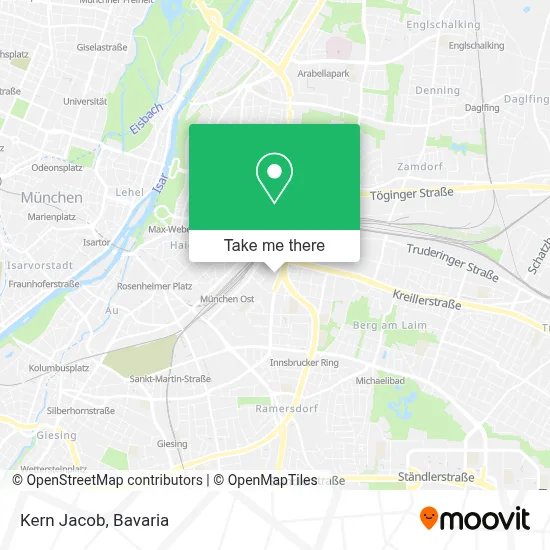 Kern Jacob map