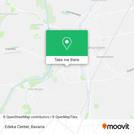 Edeka Center map