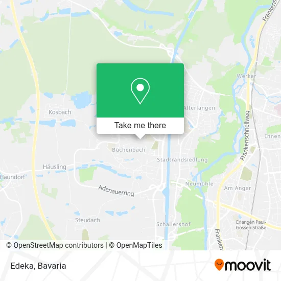 Edeka map