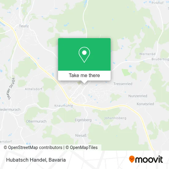 Hubatsch Handel map