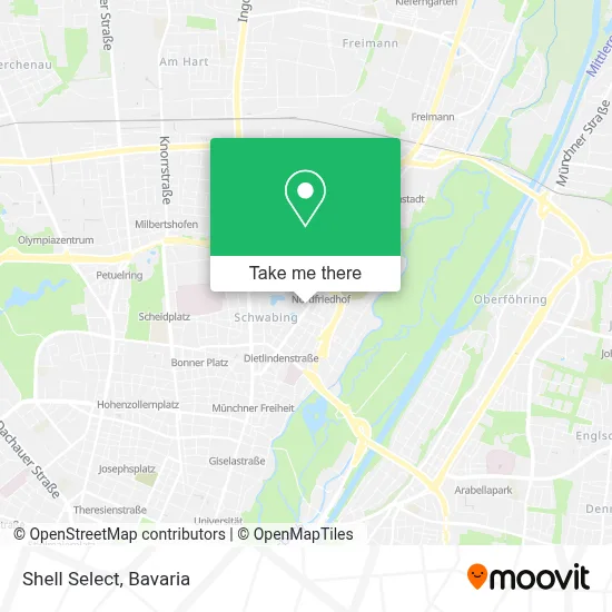 Shell Select map