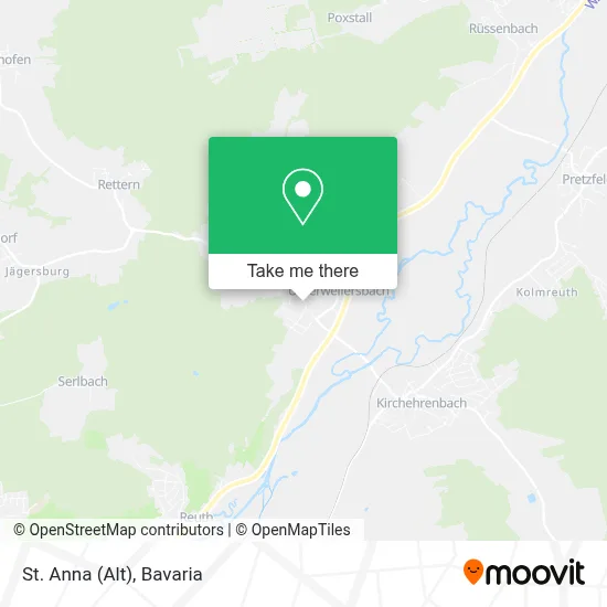 St. Anna (Alt) map
