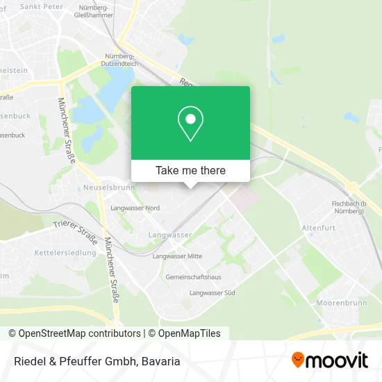 Riedel & Pfeuffer Gmbh map